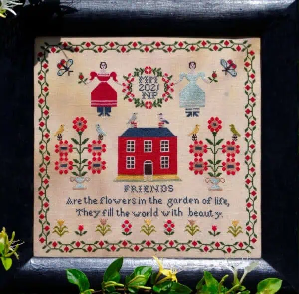 Friends are the Flowers - Friendship Sampler 2021 - PDF Download Edition