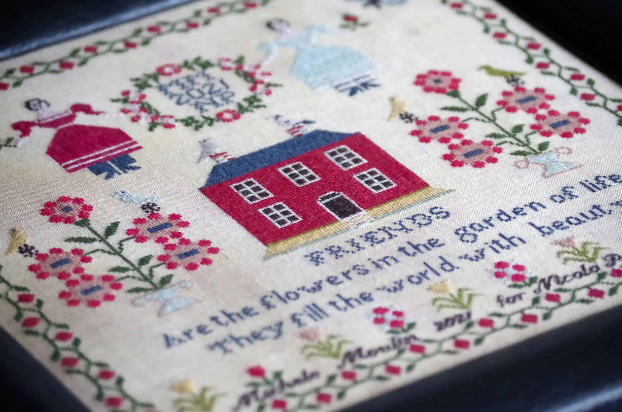 Friends are the Flowers - Friendship Sampler 2021 - PDF Download Edition - Image 4