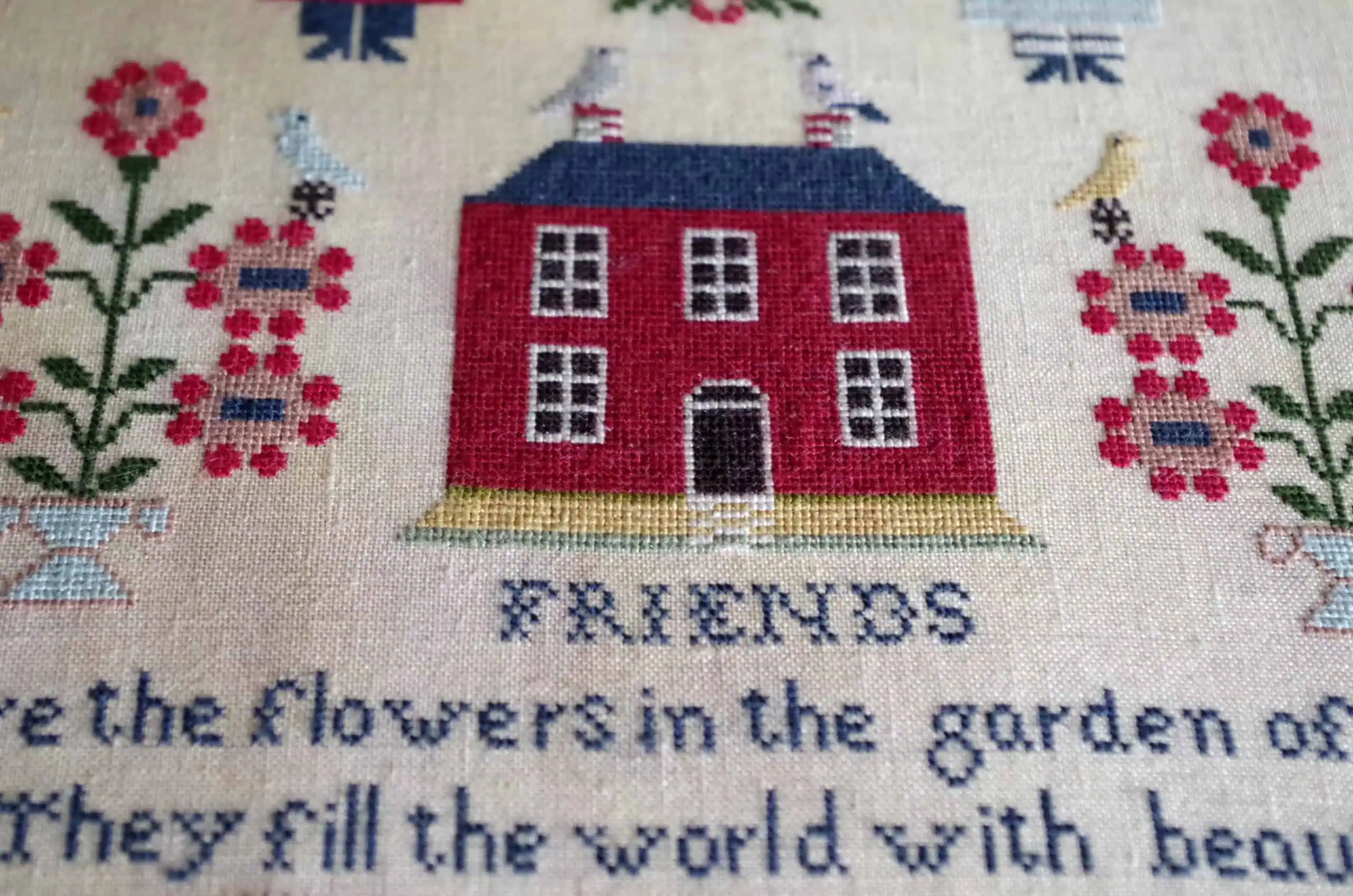 Friends are the Flowers - Friendship Sampler 2021 - PDF Download Edition - Image 5