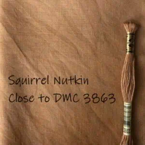 Tabbycat Hand-dyed Linen - Squirrel Nutkin